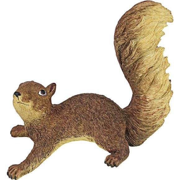 The Squirrel Woodland Decor Hanging Garden Statue, 8 Inch, Full Color - Picture 1 of 6